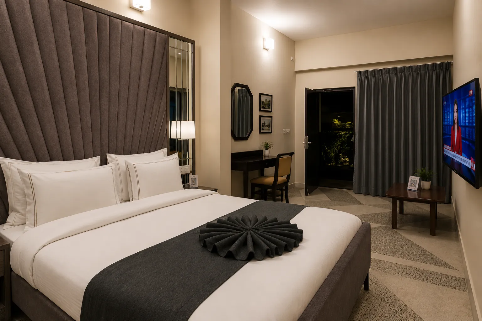 Deluxe Room (7).webp - Bel-La Monde Riverside Jim Corbett